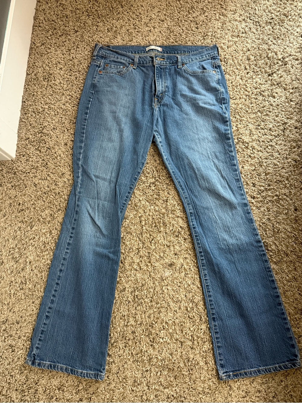 Levi's Medium Blue Flare Jeans